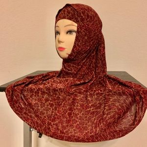 Women’s 2 pieces Hijab.one size fits all.
